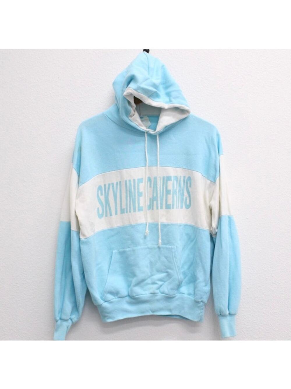 Vintage Skyline Caverns Virginia Hooded Sweatshirt Medium